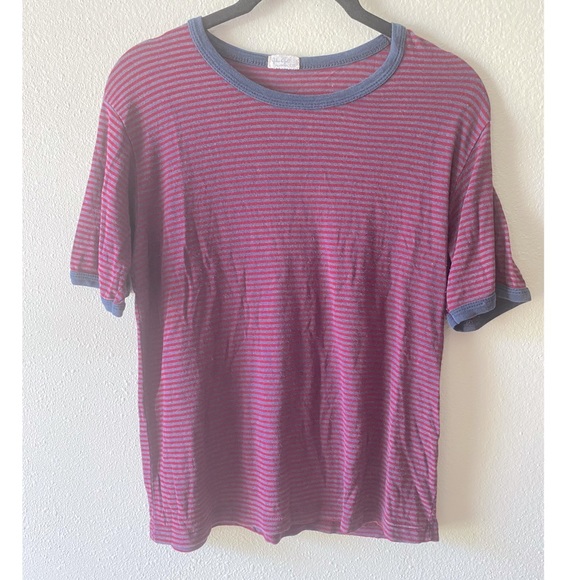 🌑 Striped Ringer Tee 🌑 - Picture 1 of 1